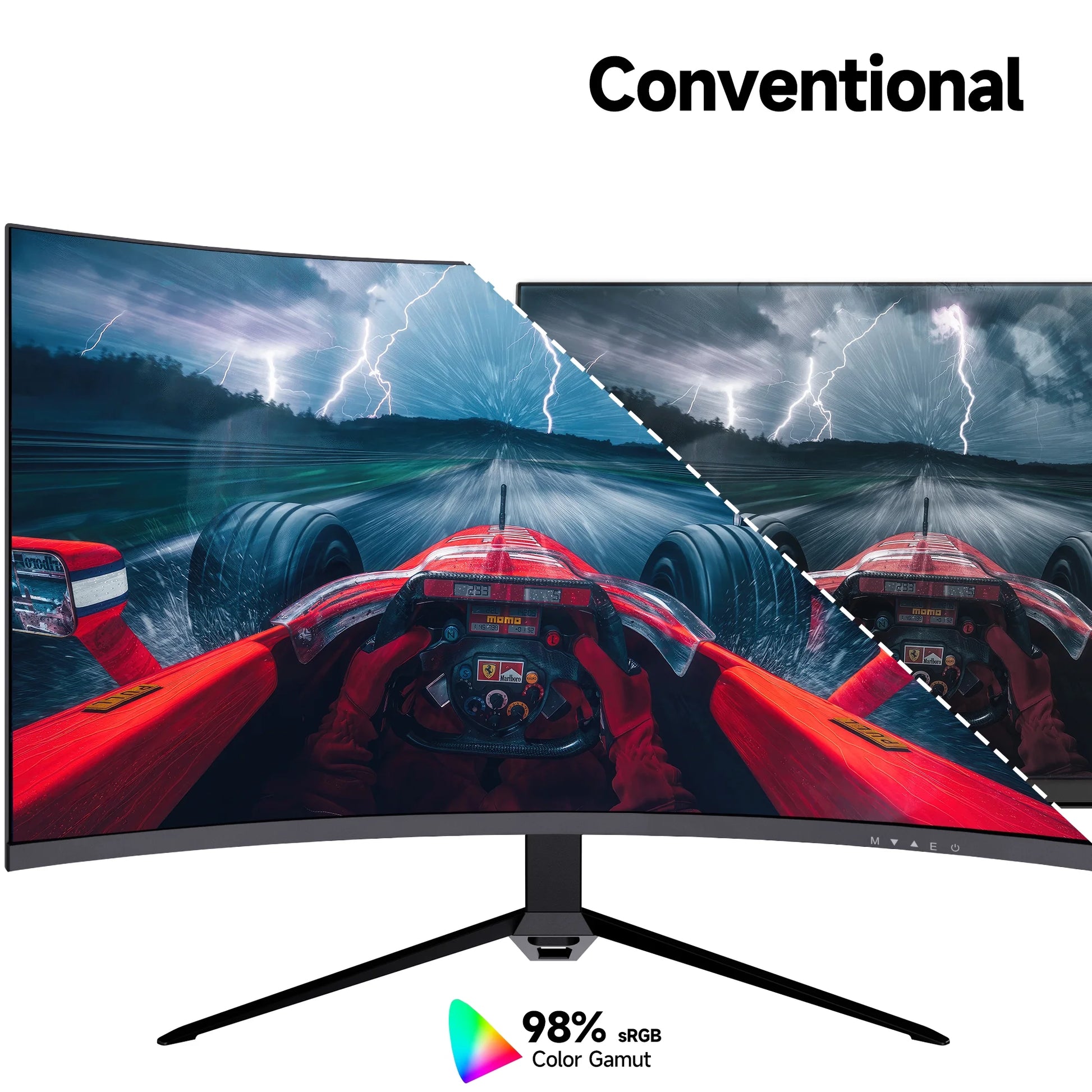 ASUS VG248QG 24" G-SYNC Gaming Monitor | 165Hz, 1080P, 0.5ms, Eye Care, DP/HDMI/DVI - Black