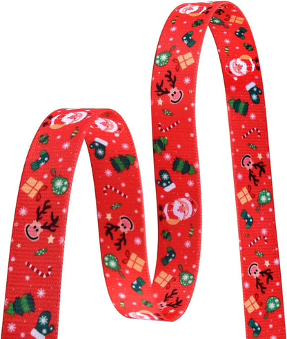 Adjustable Christmas Dog Collar - Festive Collar for Small, Medium, and Large Dogs (Size S, Christmas Theme)